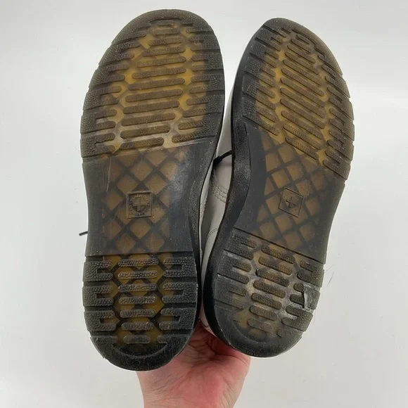 Dr. Martens Zavala Boots in White 8 S6 - Picture 8 of 8